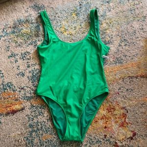 Kendall & Kylie Scoop neck low back onepiece Large